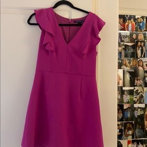 pink french connection dress